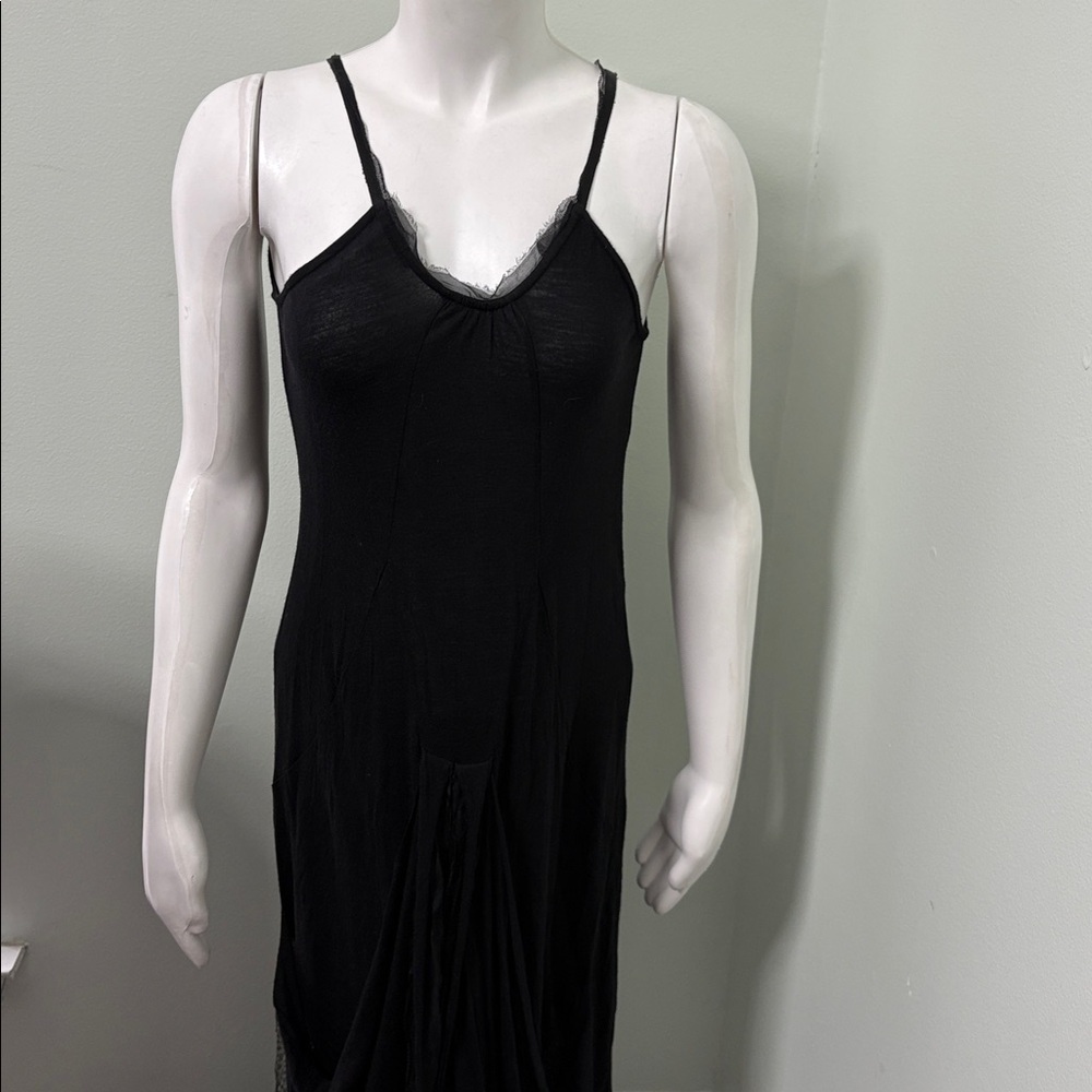 Sharon Wauchob black draped dress small